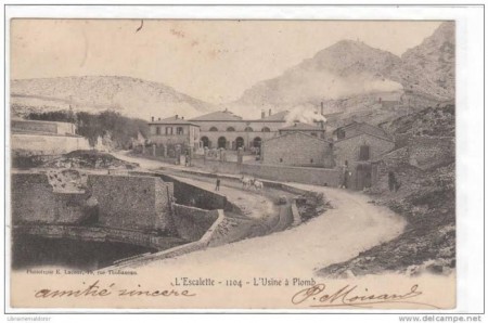 Ancienne usine de l’Escalette (www.delcampe.net)